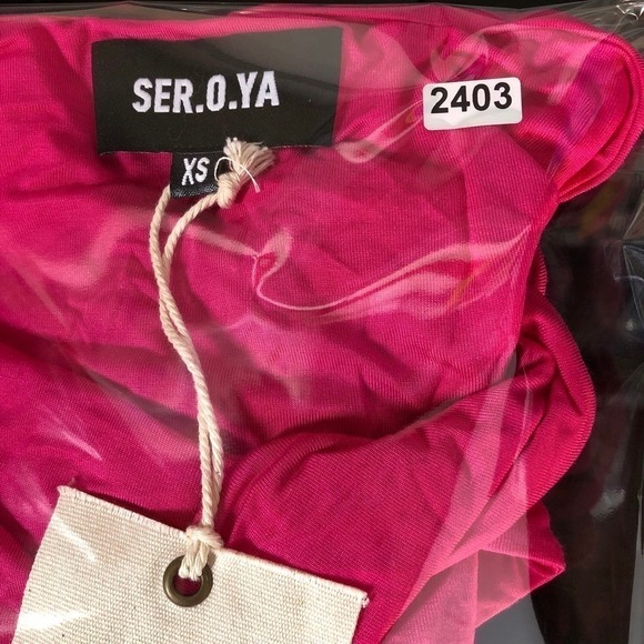 SER.O.YA Artemis Top Pink NWT XS - Picture 9 of 9